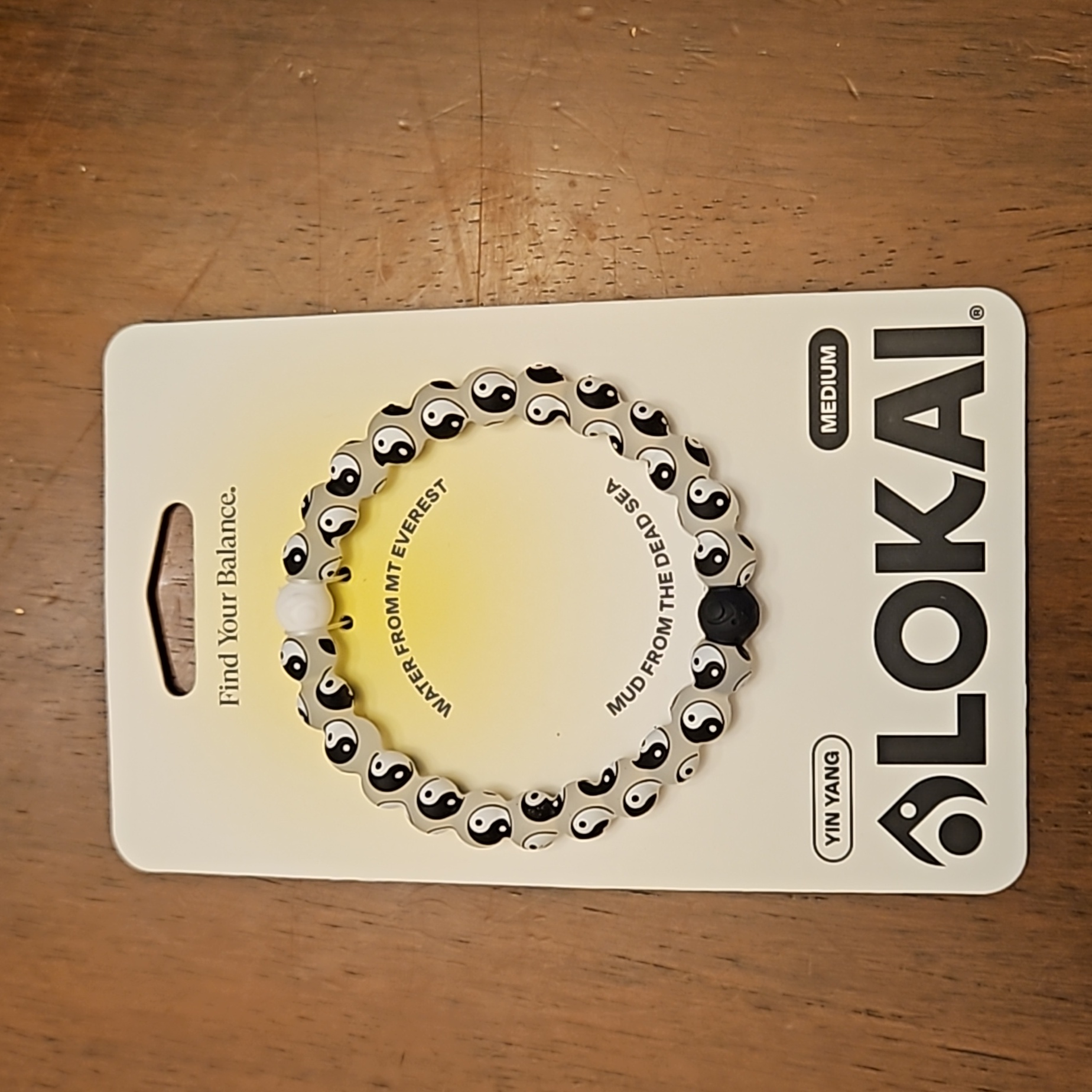 Yin Yang Lokai Bracelet 11$